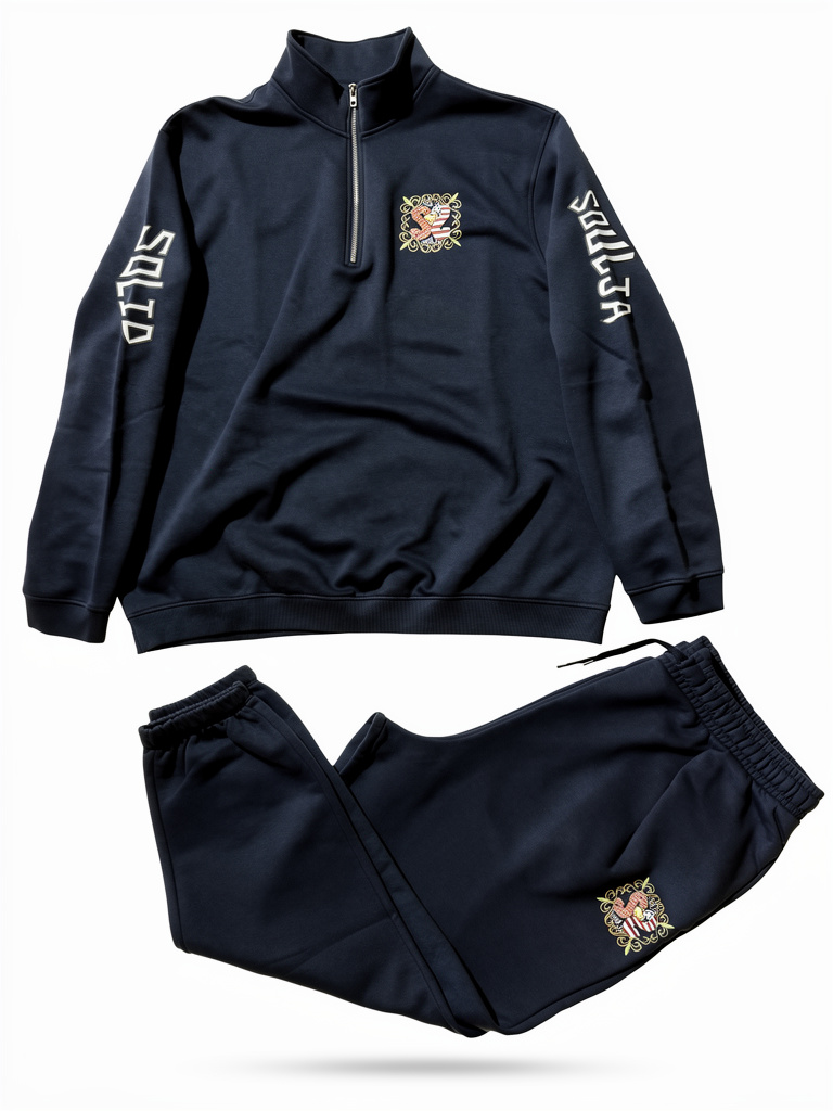 SOLID SOULJA® Men’s Half-Zip Tracksuit